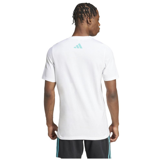 Adidas Ανδρική κοντομάνικη μπλούζα Mercedes - AMG Petronas Formula One Team DNA Graphic Tee